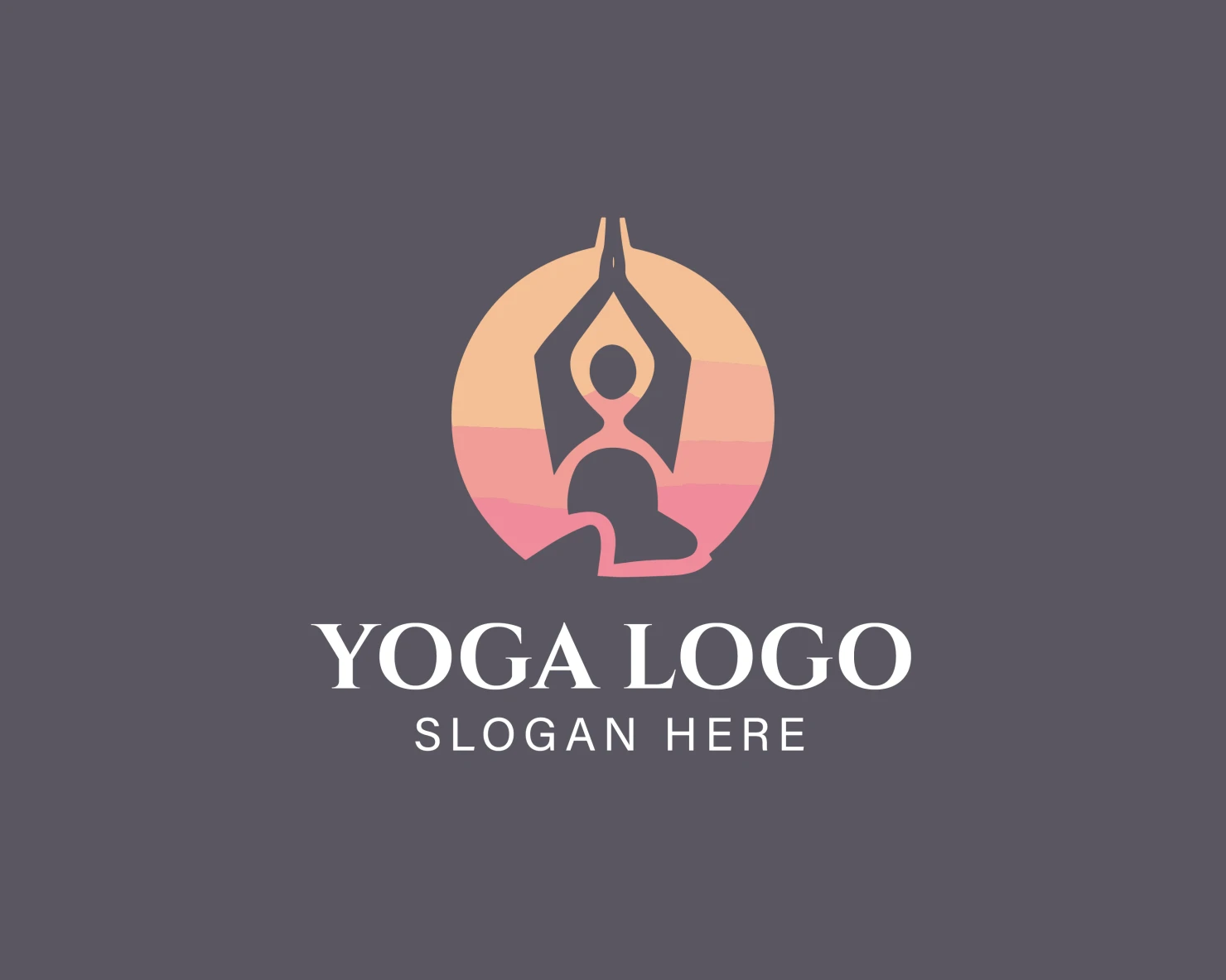 Yoga customizable logo design #34001