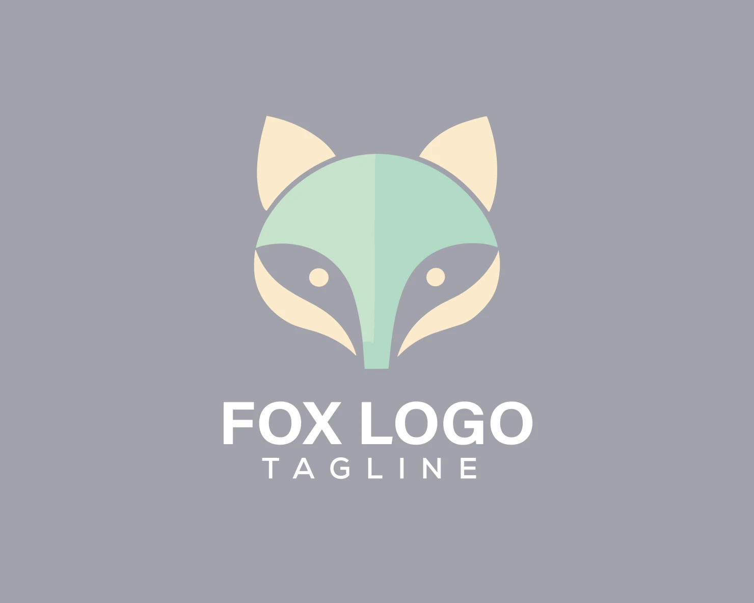 Fox customizable logo design #34059