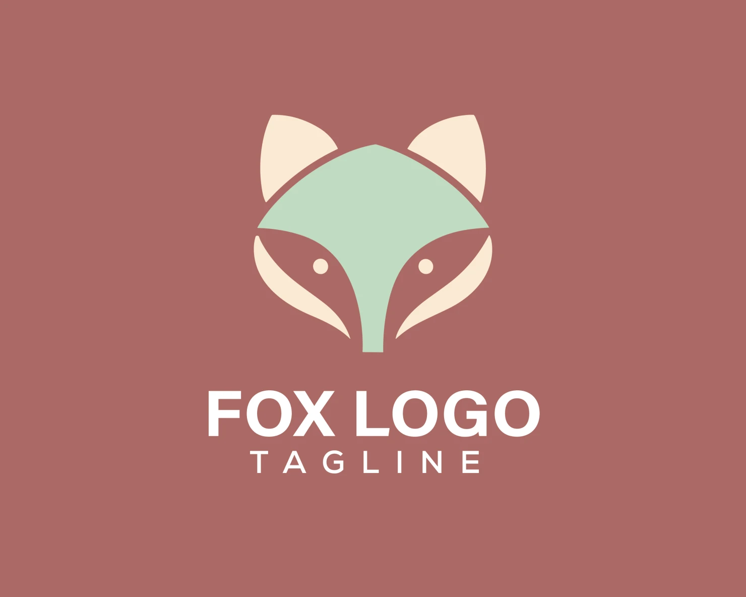 Fox customizable logo design #34060
