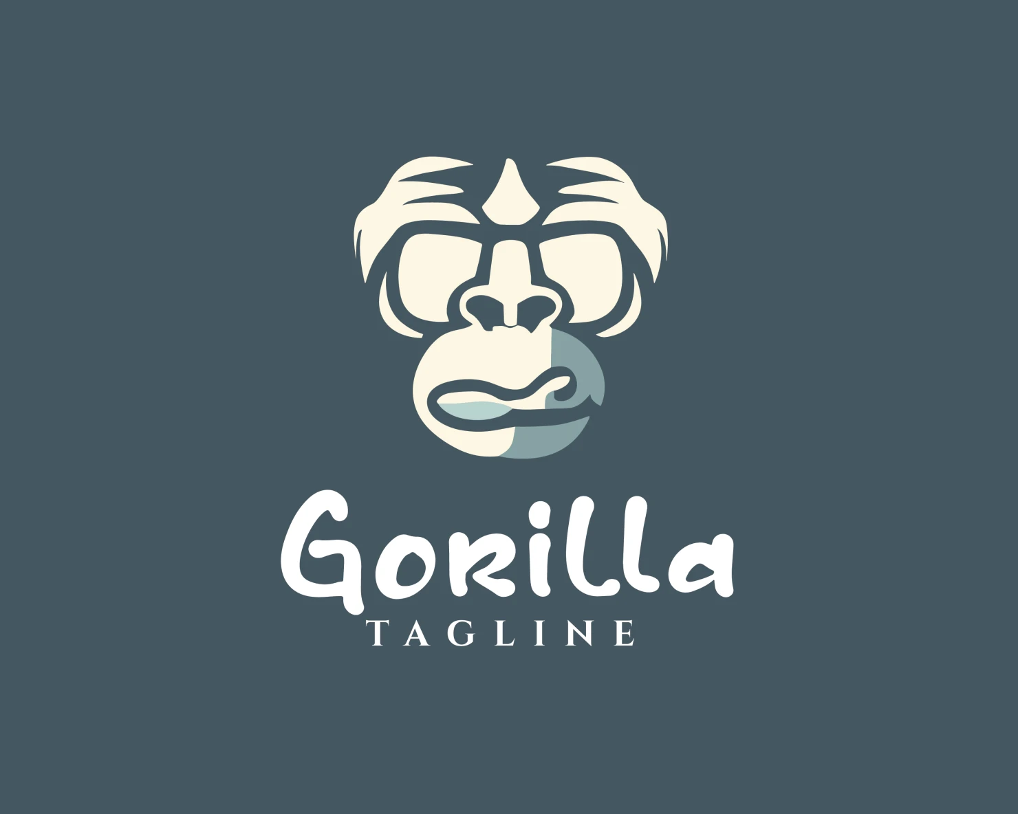 Gorilla customizable logo design #34078