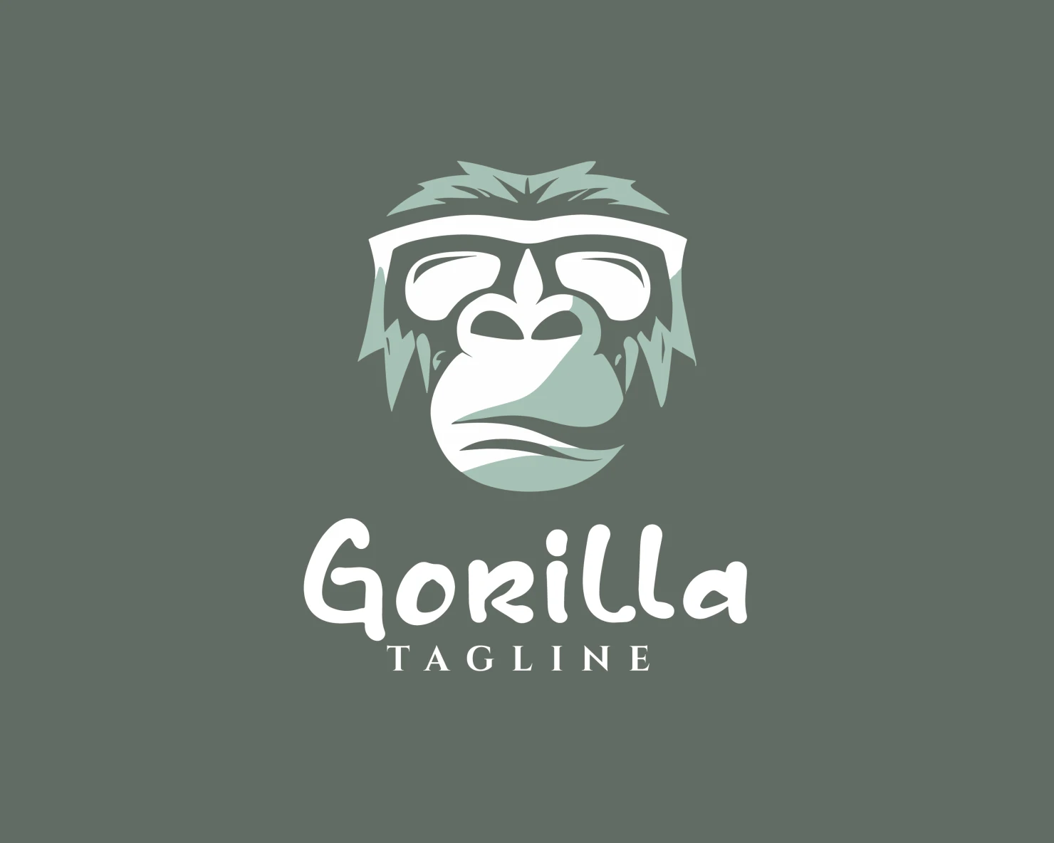 Gorilla customizable logo design #34085
