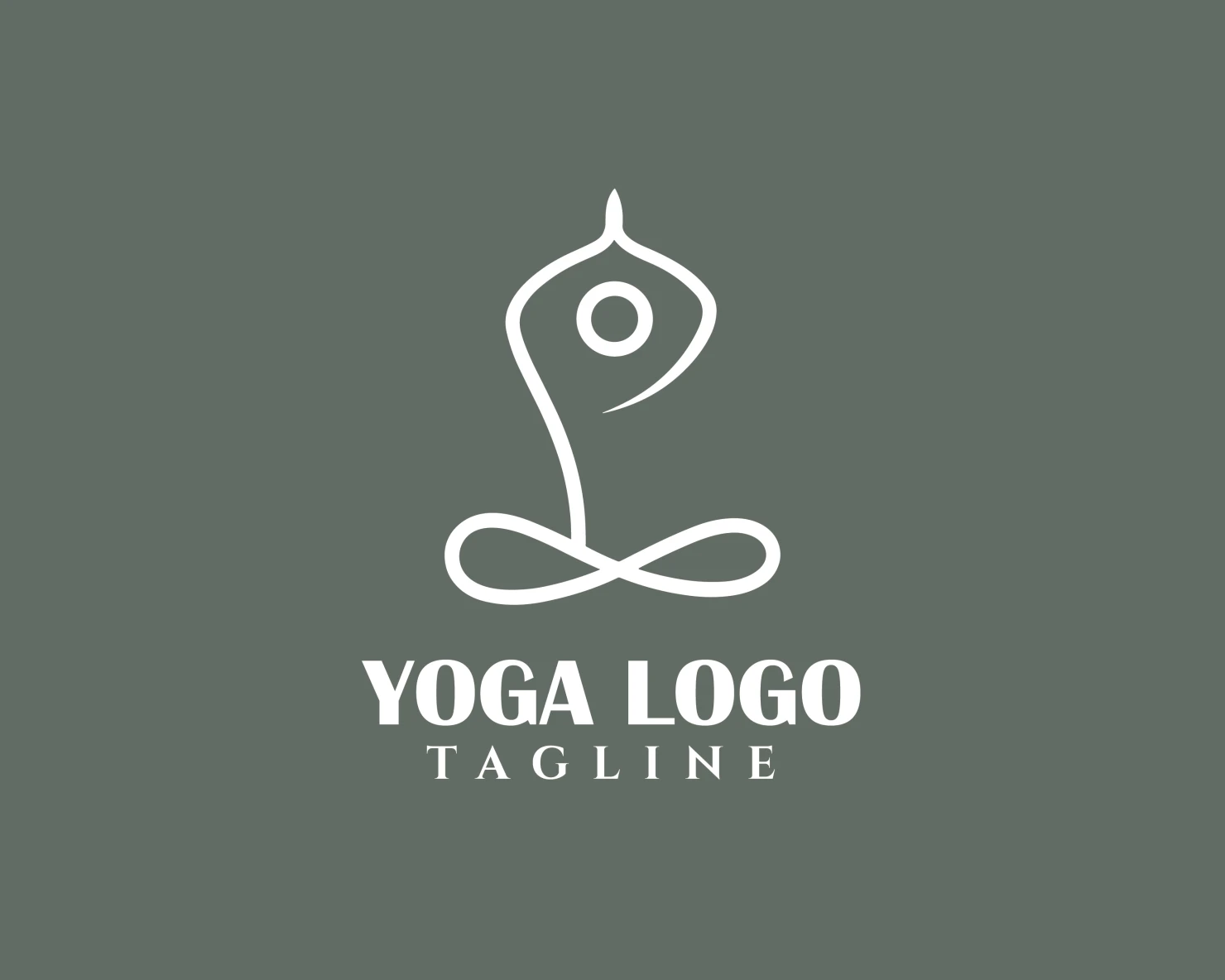 Yoga customizable logo design #34113