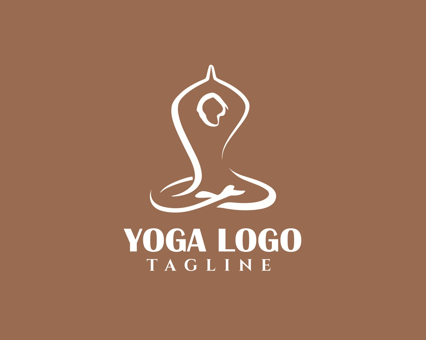 Yoga customizable logo design #34114