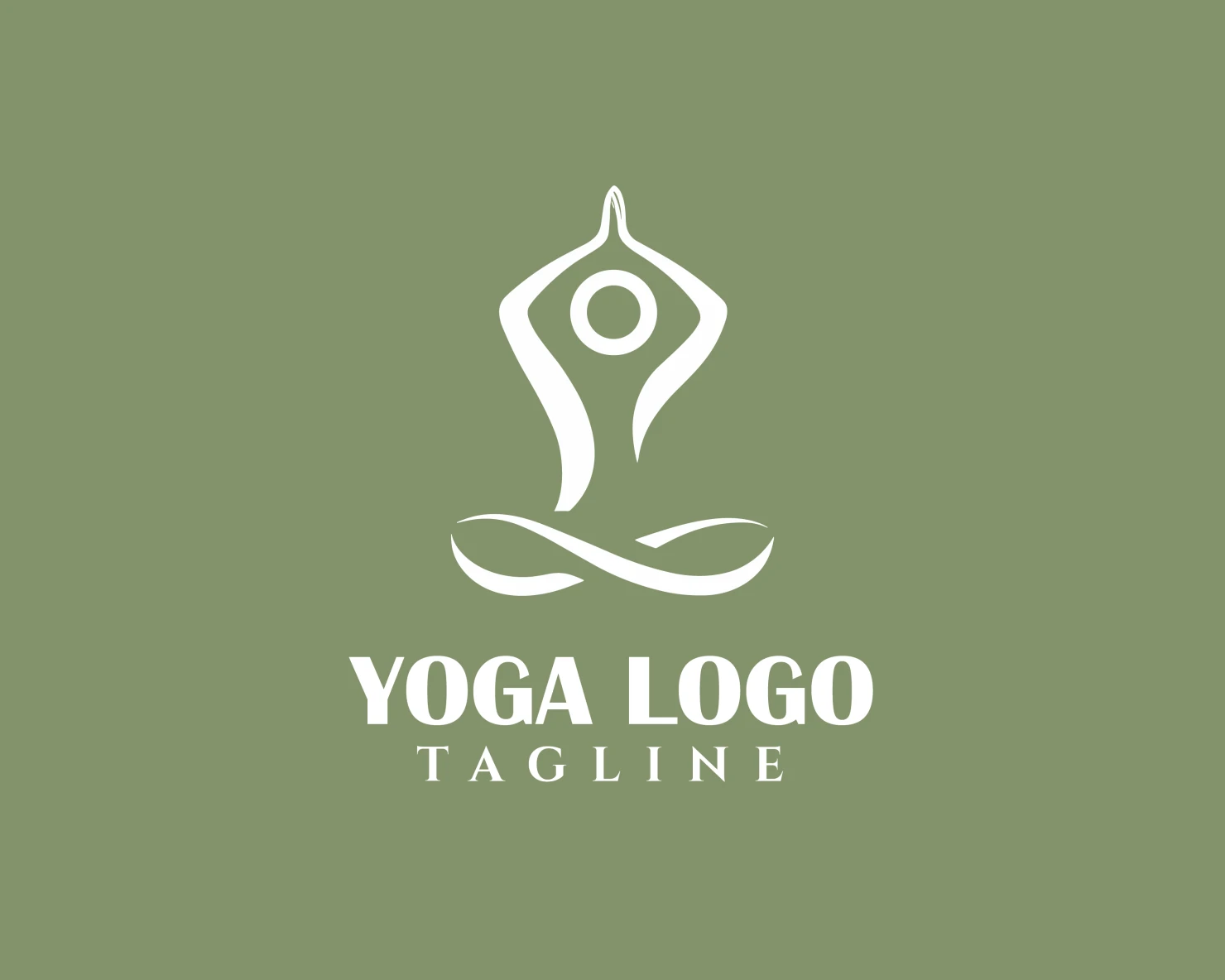Yoga customizable logo design #34116