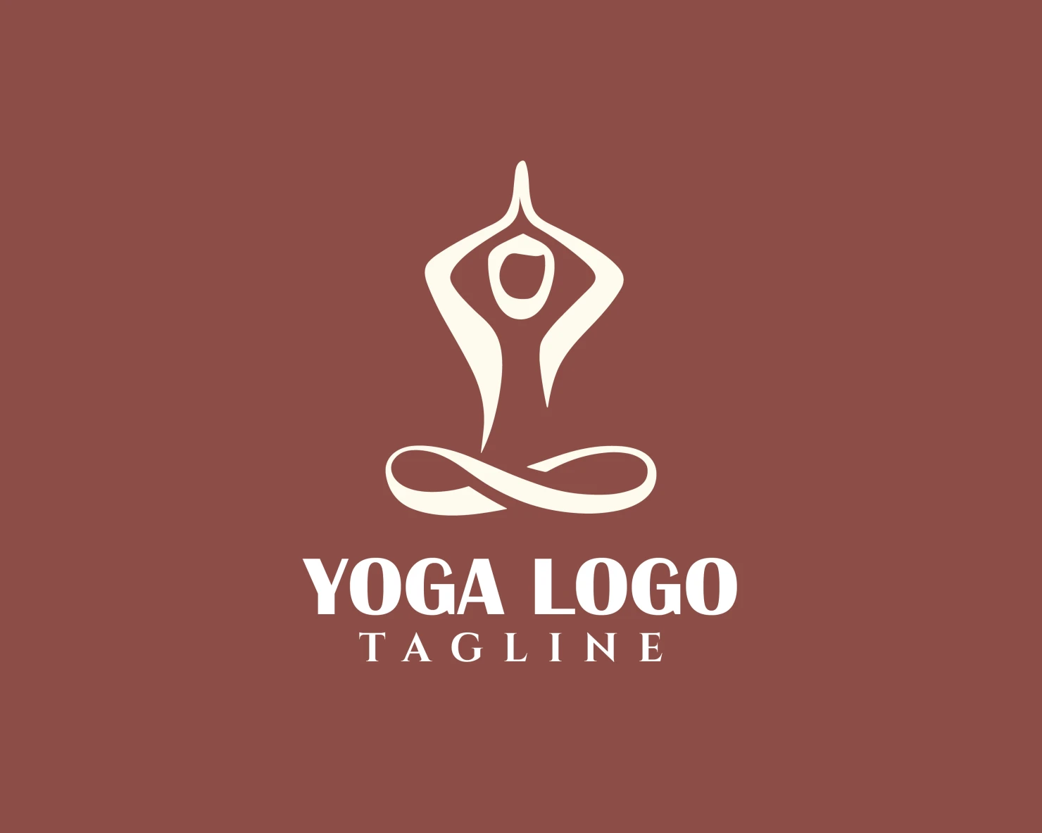 Yoga customizable logo design #34117