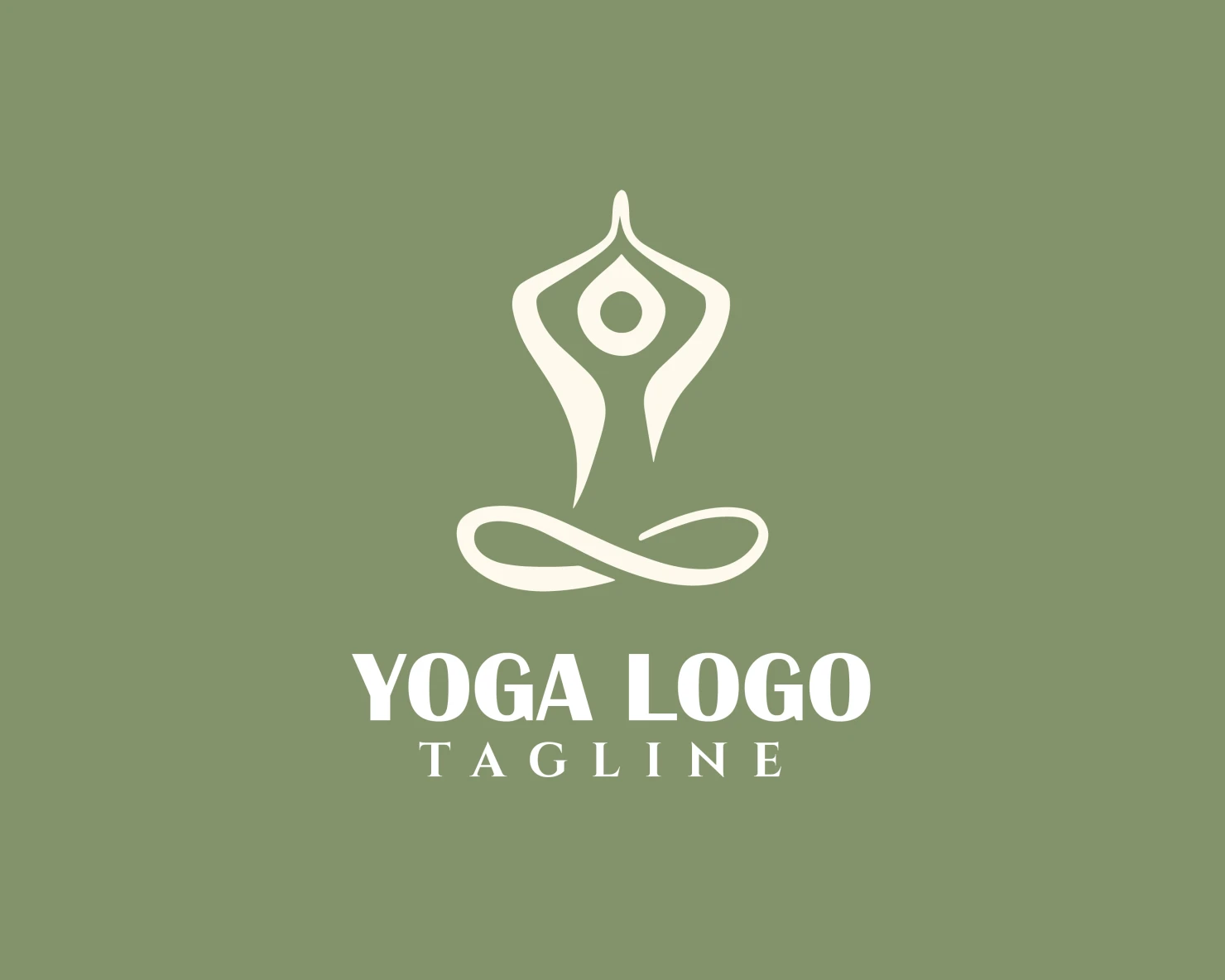 Yoga customizable logo design #34118