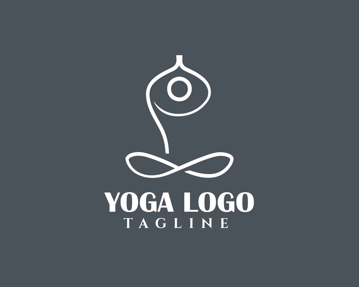 Yoga customizable logo design #34119