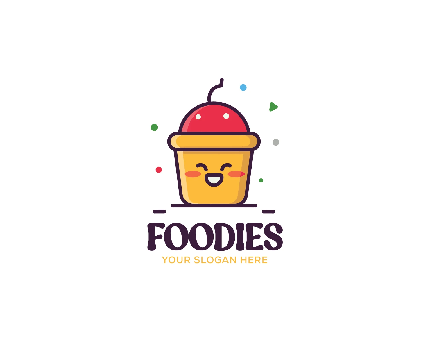 Foods customizable logo set design #34138