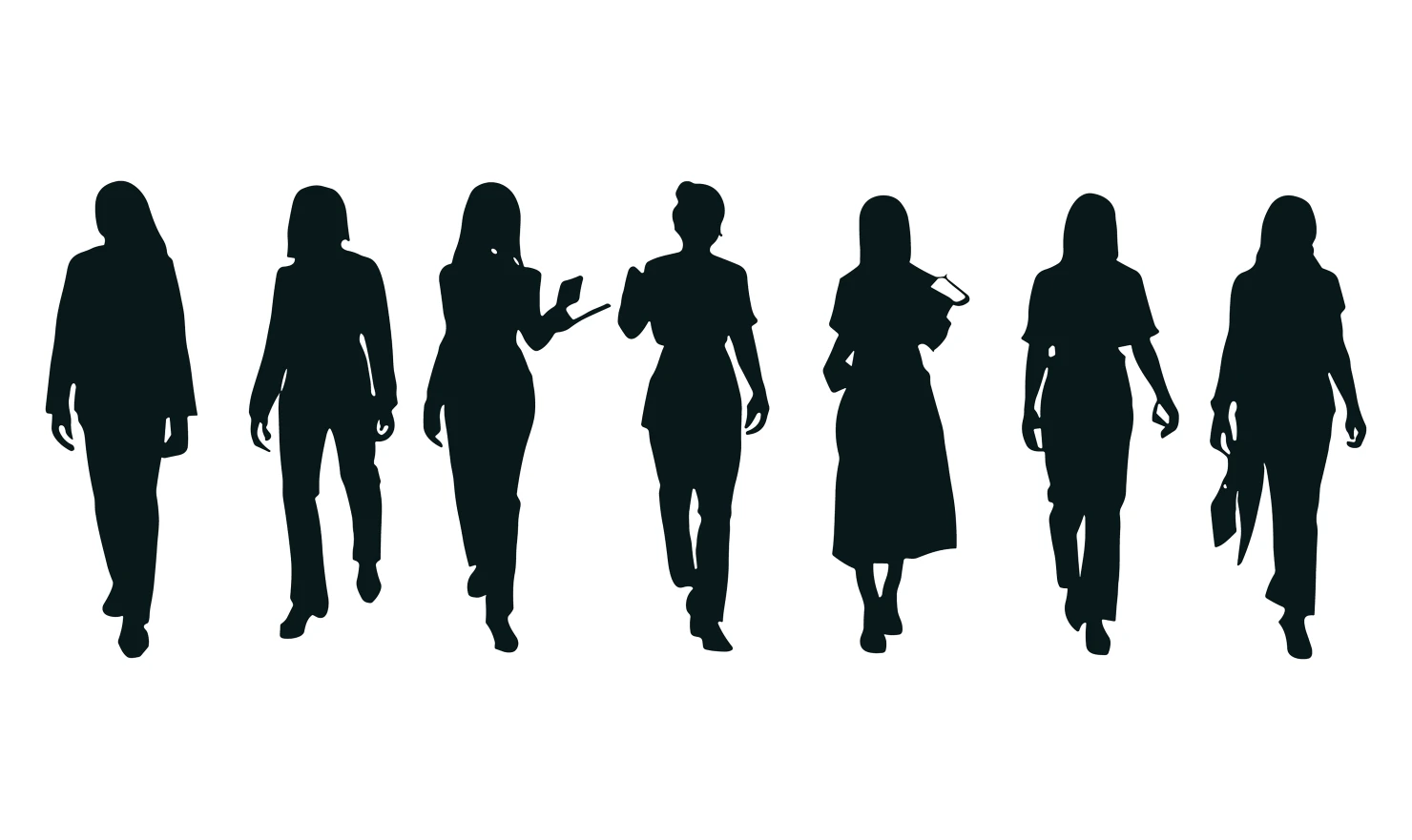 Women customizable silhouette set design #34156