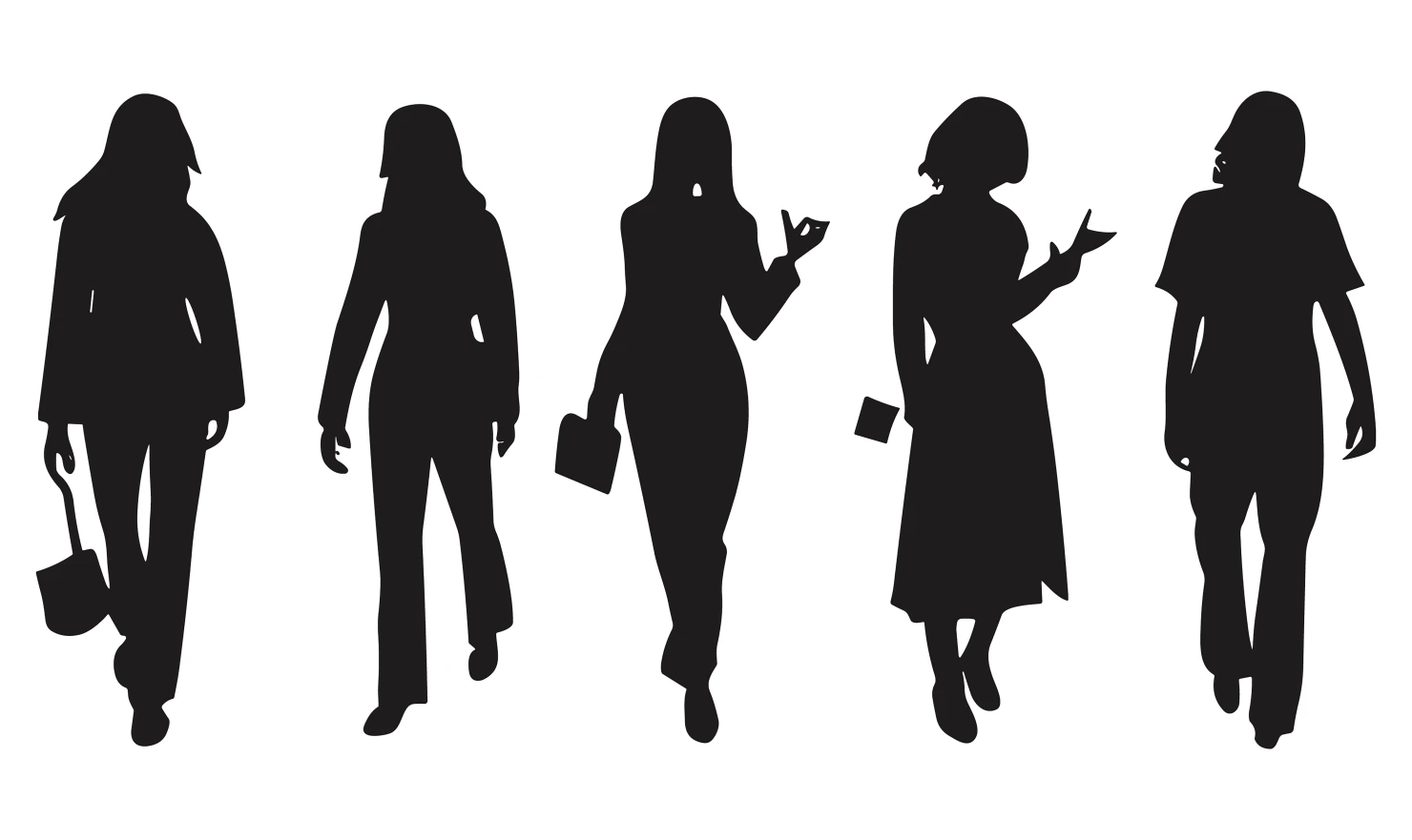 Women customizable silhouette set design #34160