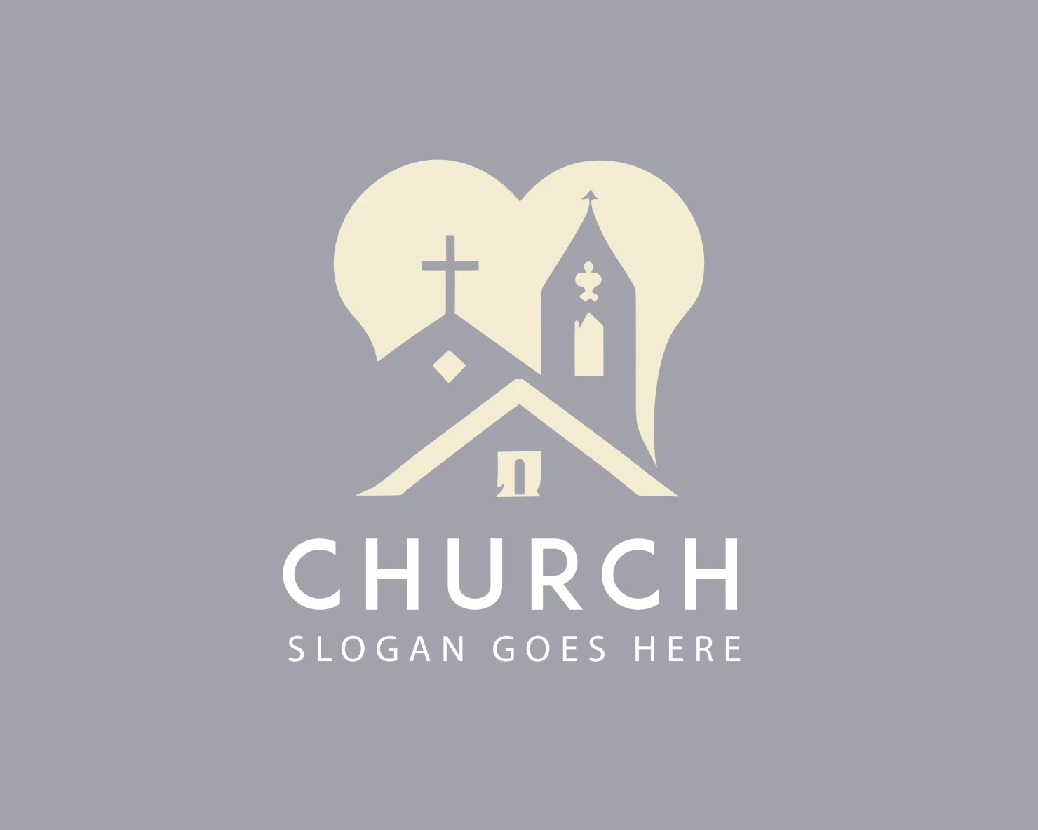 Church customizable logo design #34182