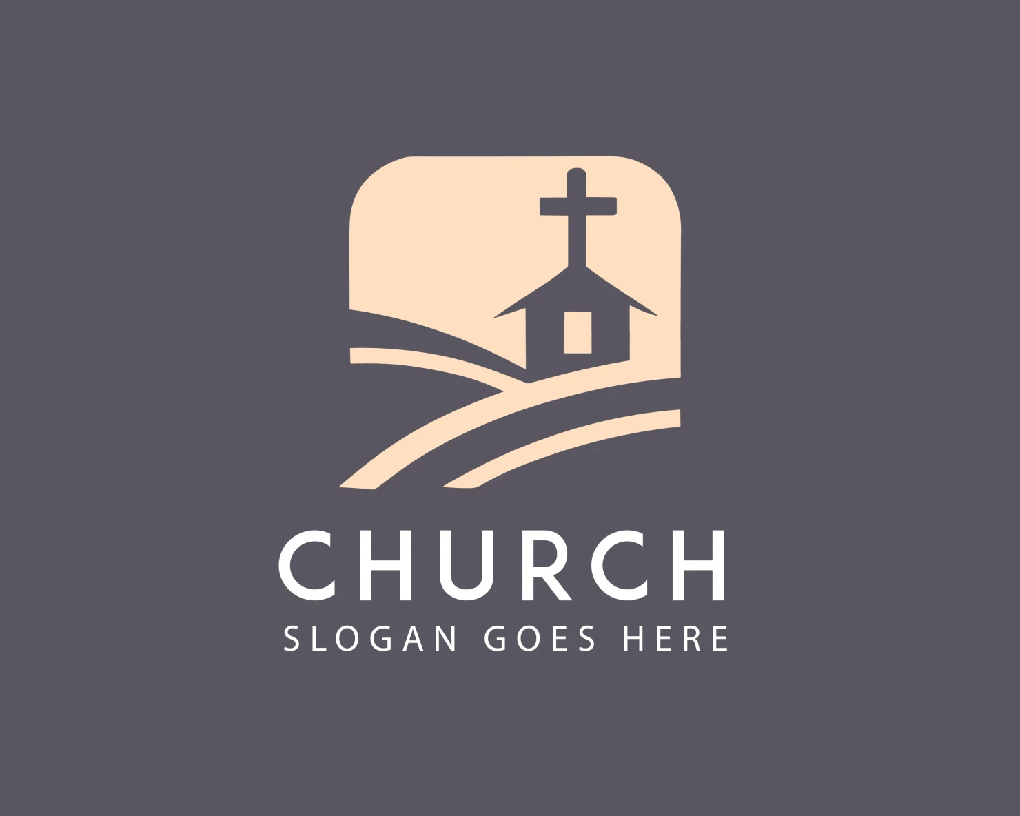 Church customizable logo design #34183