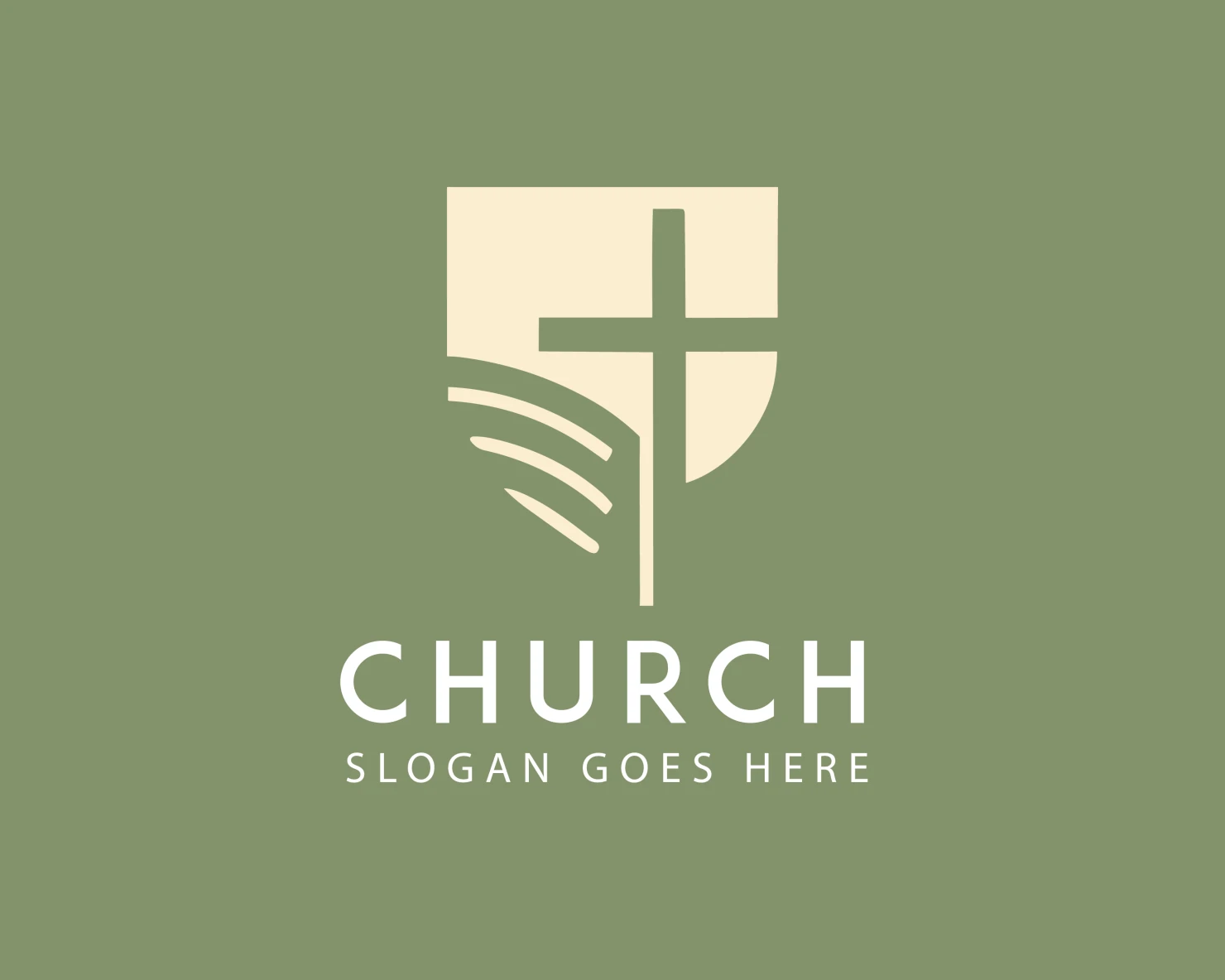 Church customizable logo design #34186