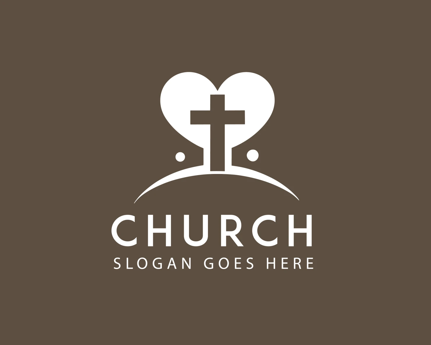 Church customizable logo design #34188