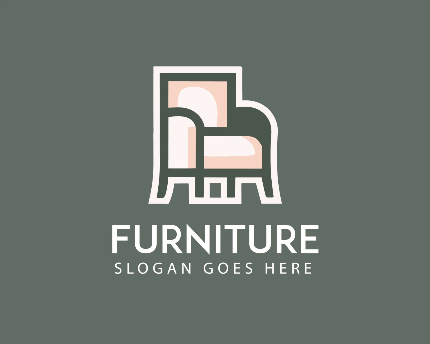 Furniture customizable logo design #34201