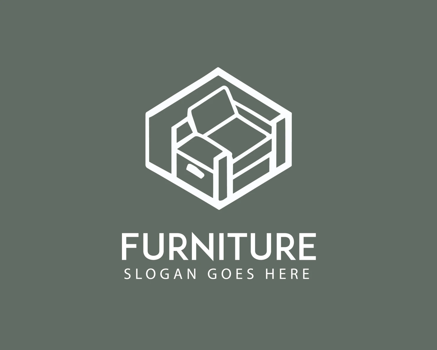 Furniture customizable logo design #34204