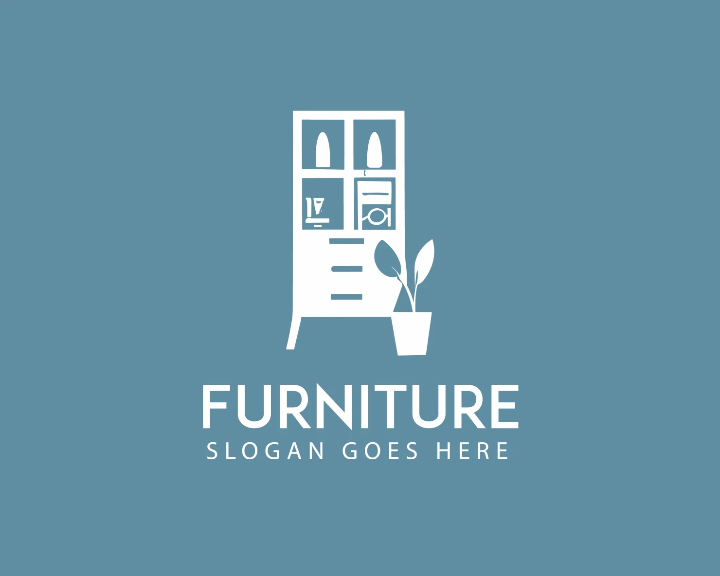 Furniture customizable logo design #34217