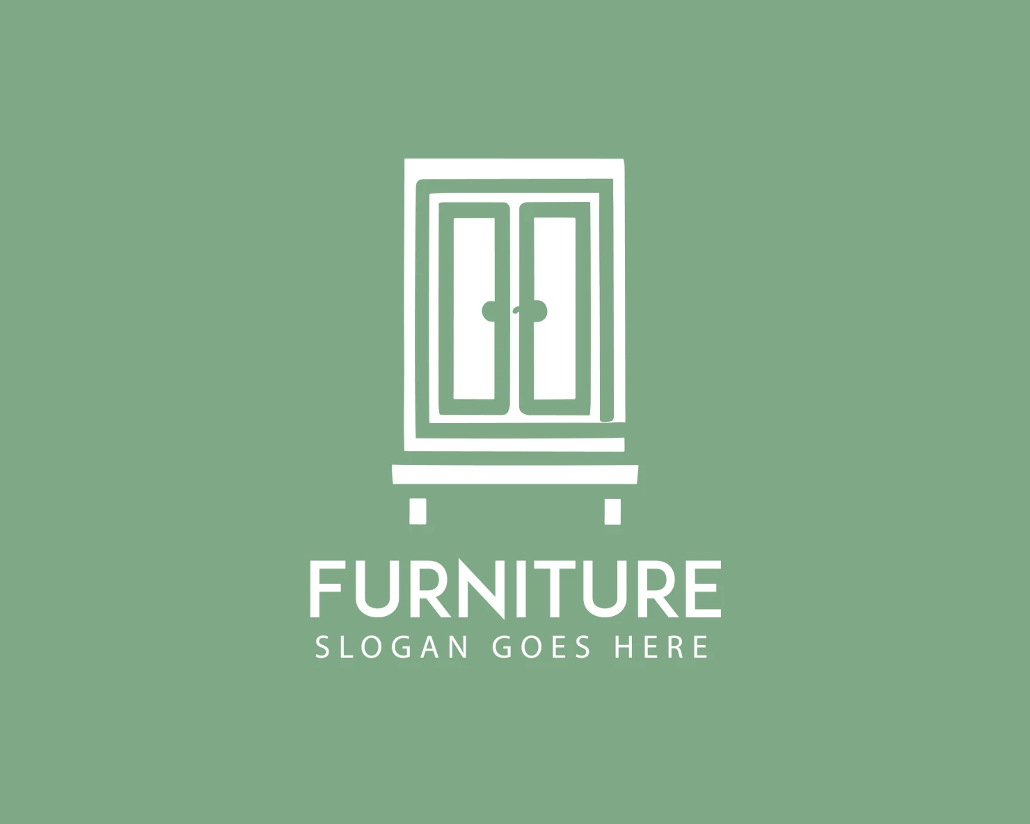 Furniture customizable logo design #34219