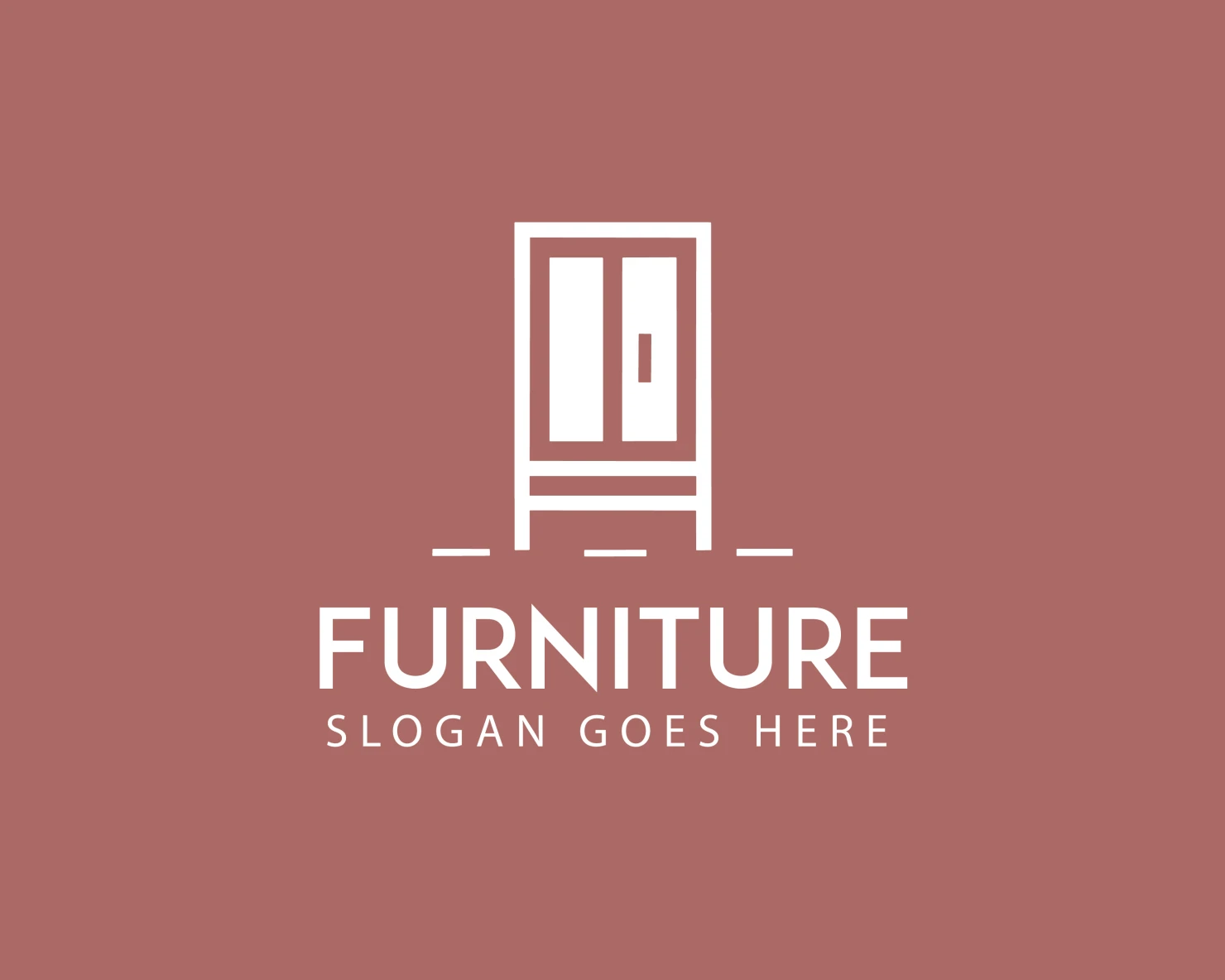 Furniture customizable logo design #34221