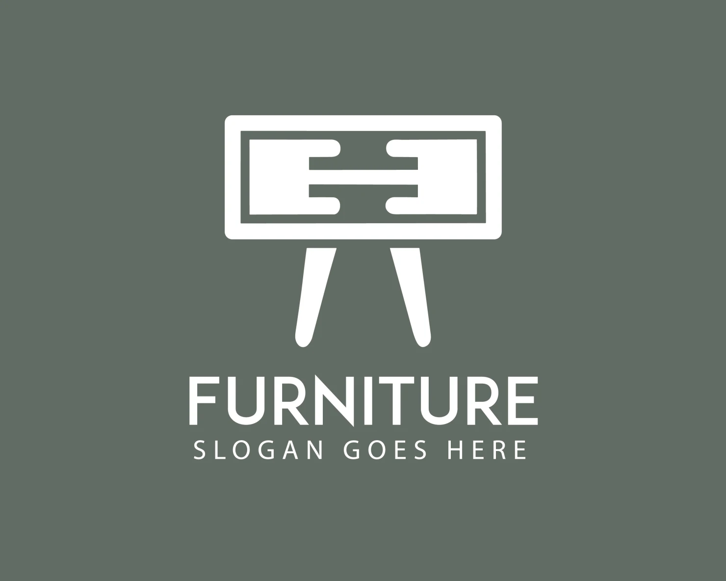 Furniture customizable logo design #34222