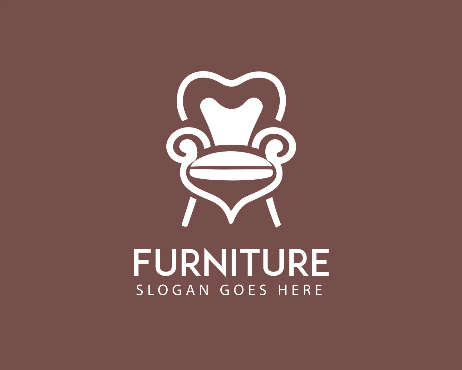 Furniture customizable logo design #34224