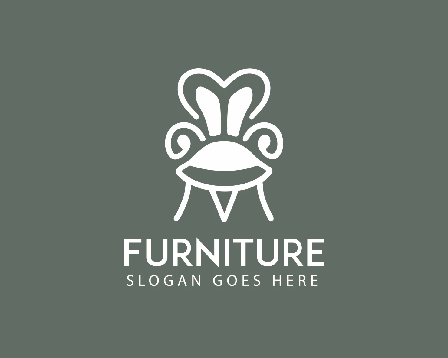 Furniture customizable logo design #34226