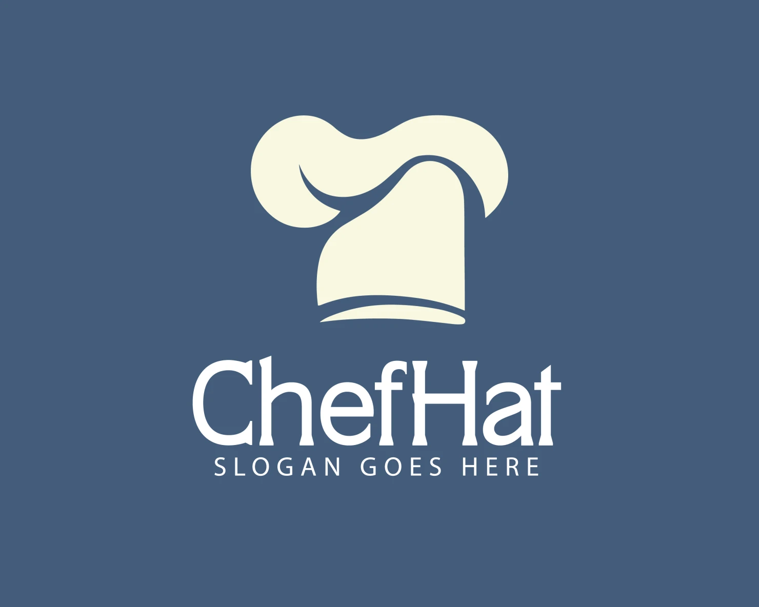 chef hat customizable logo design #34302