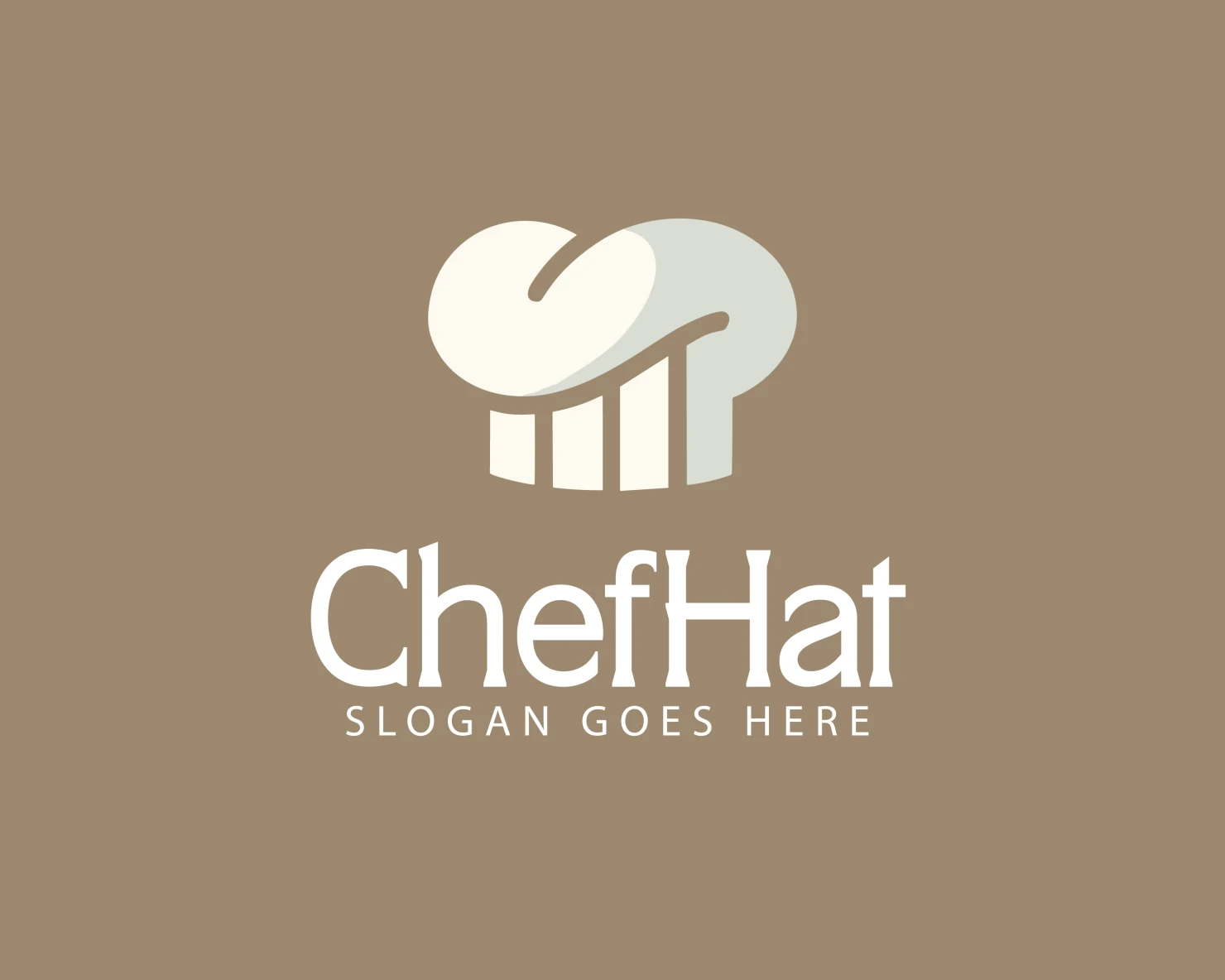 chef hat customizable logo design #34303