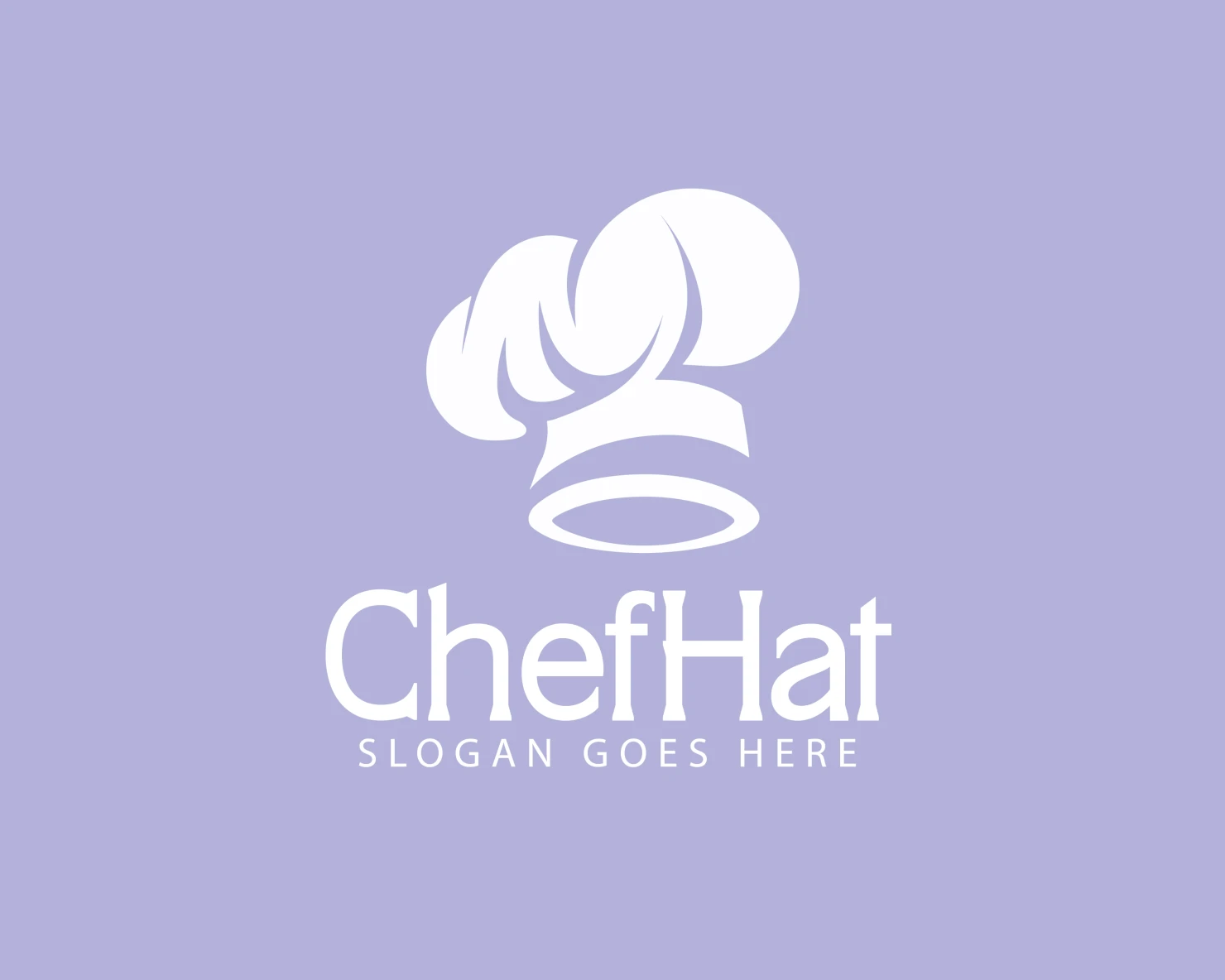 chef hat customizable logo design #34318