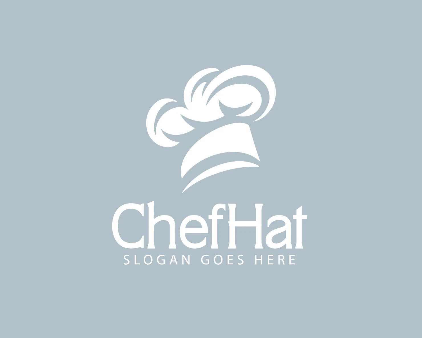 chef hat customizable logo design #34323
