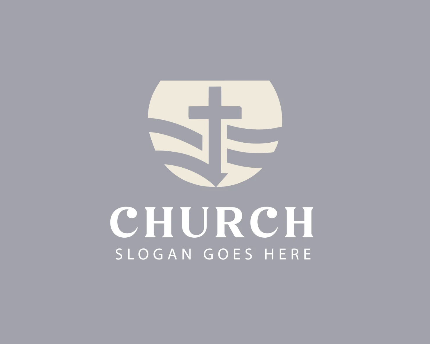Church customizable logo design #34332