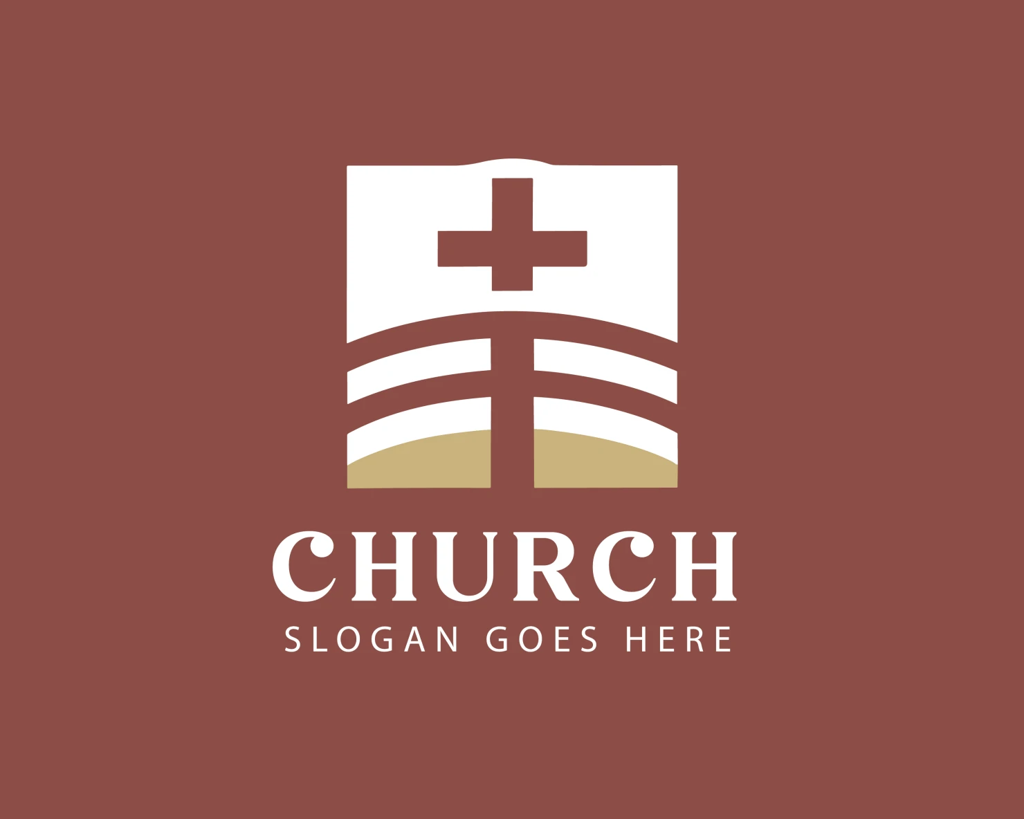 Church customizable logo design #34334