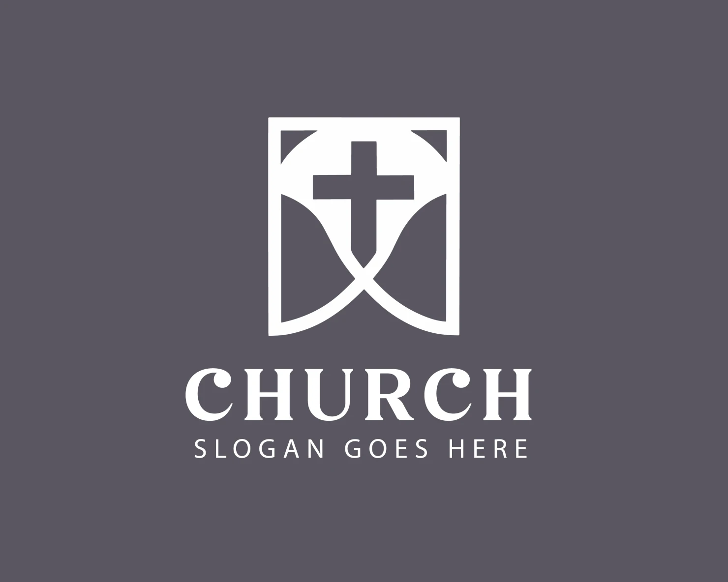 Church customizable logo design #34340