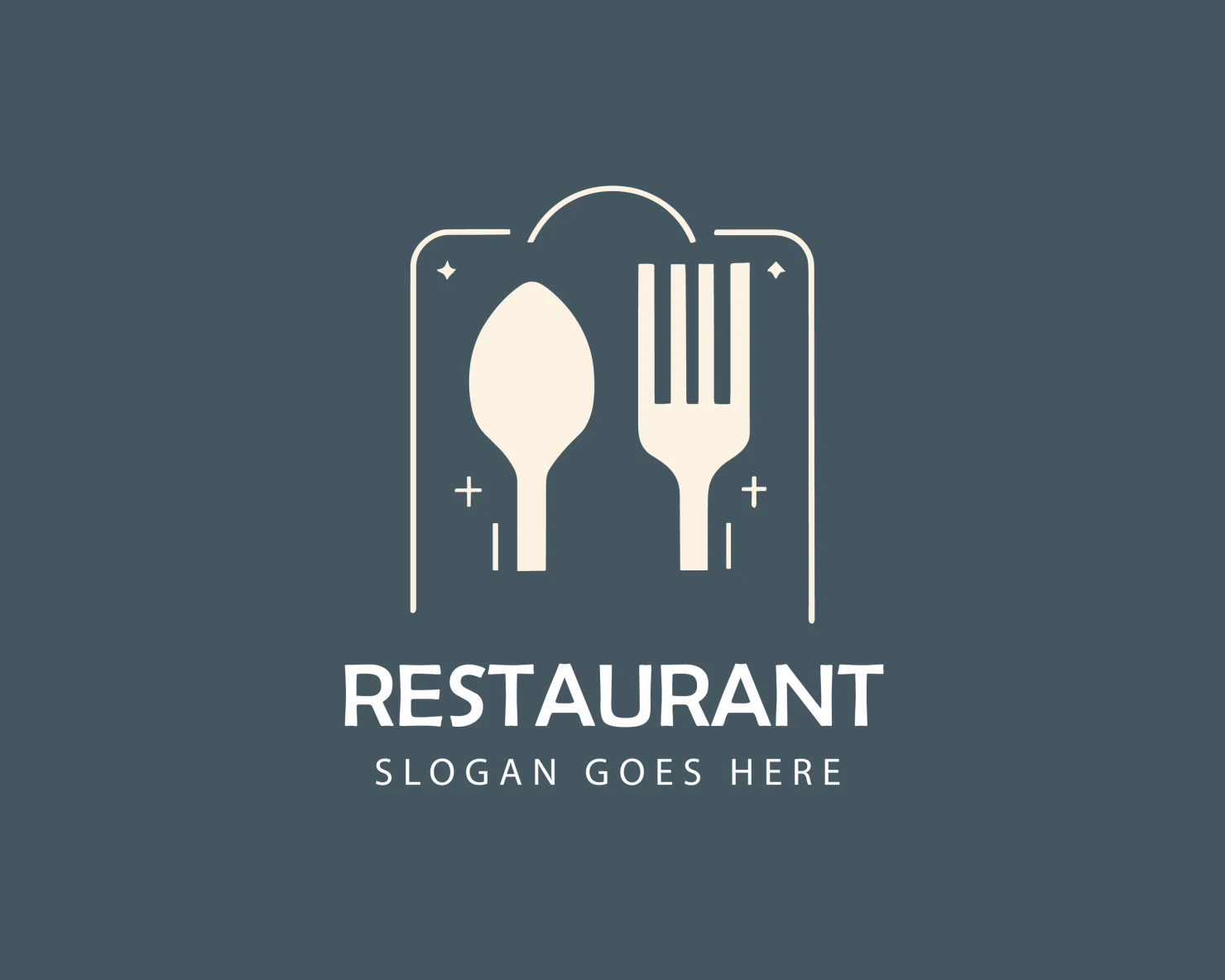 Restaurant customizable logo design #34368