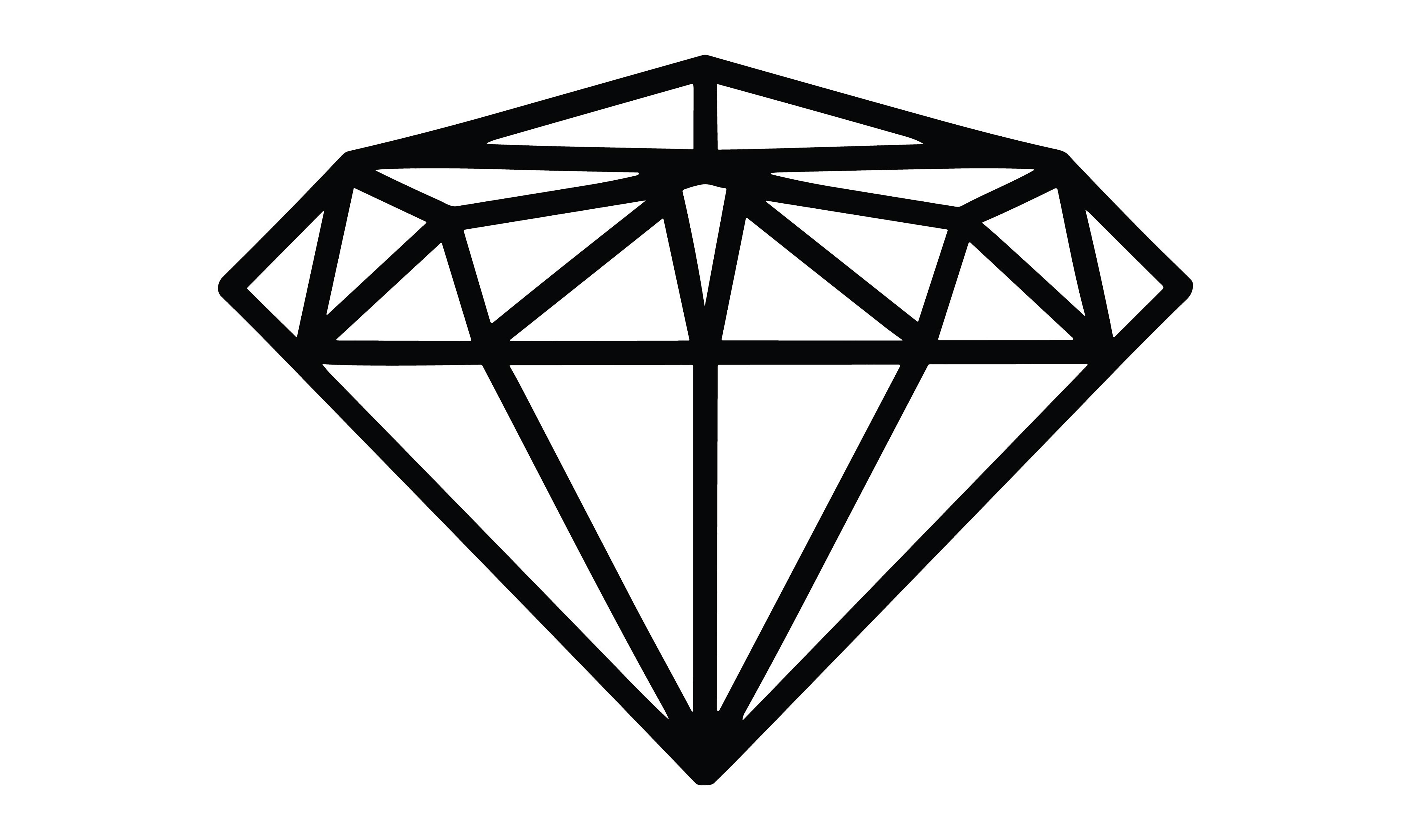 Diamonds customizable icon set design #34568