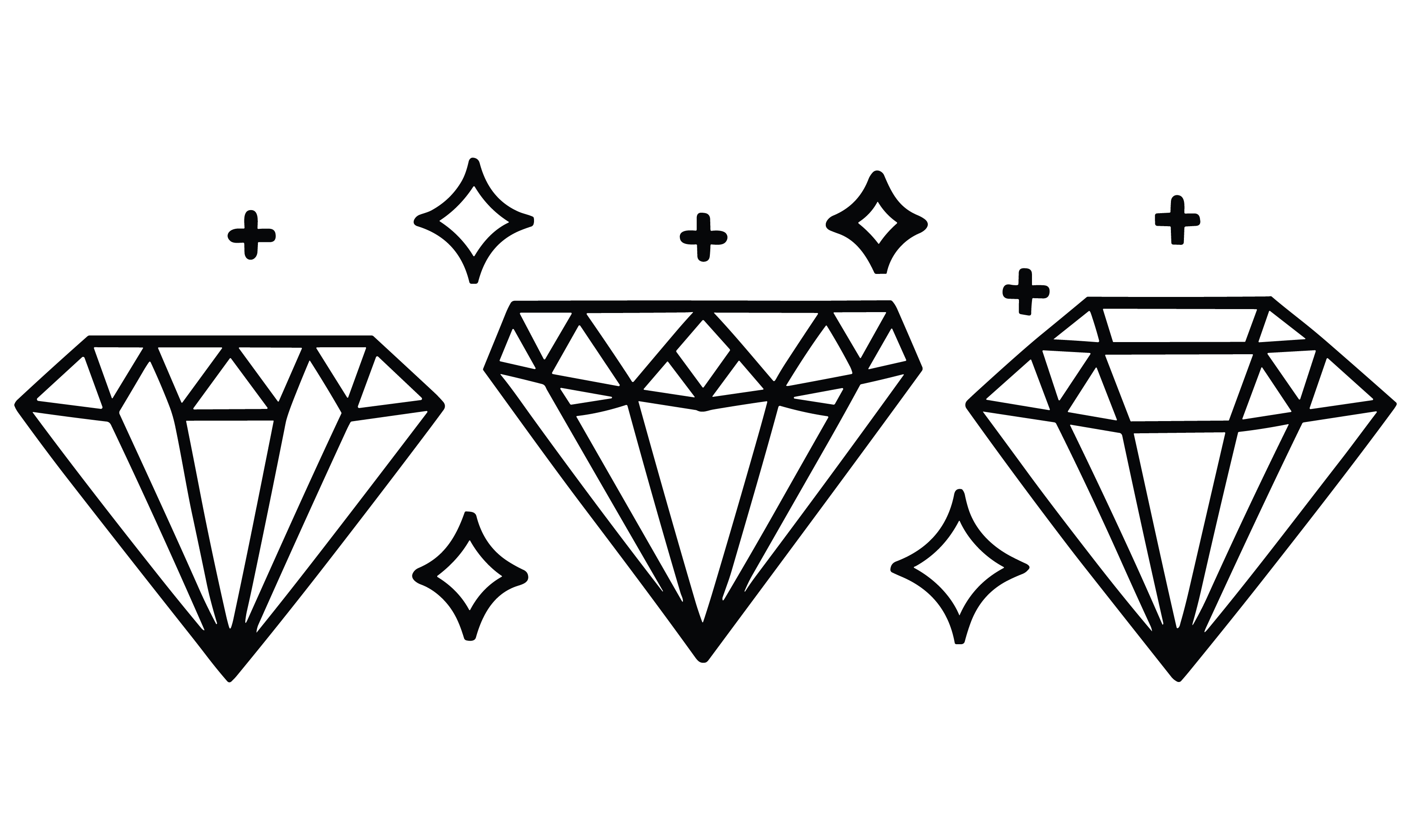 Diamonds customizable icon set design #34576