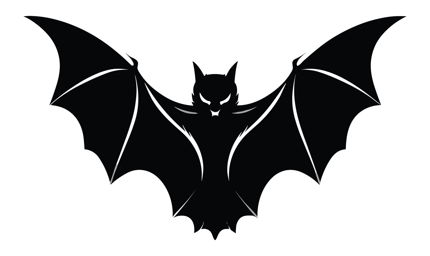 Bat customizable silhouettes set design #34405