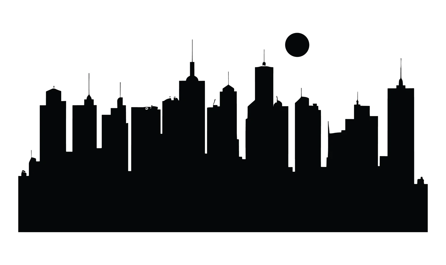 Building customizable silhouettes set design #34421