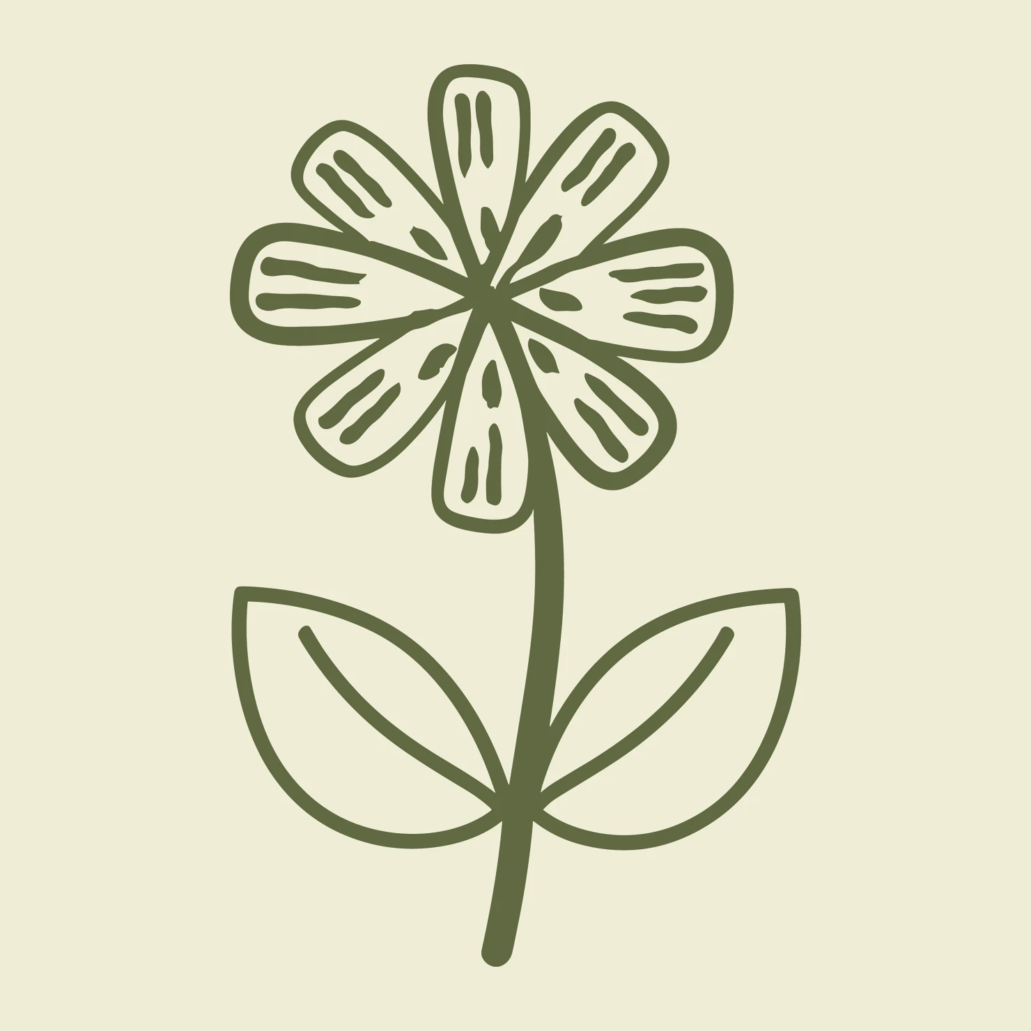 Flowers customizable clip art set design #34439