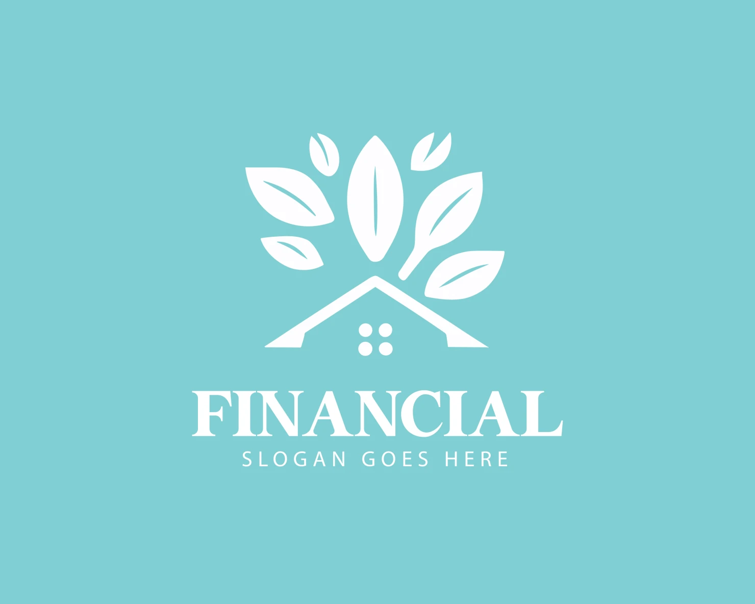 Financial customizable logo design #34460