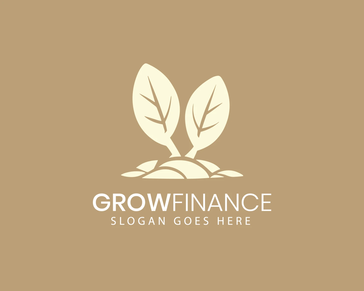 Financial grow customizable logo design #34468