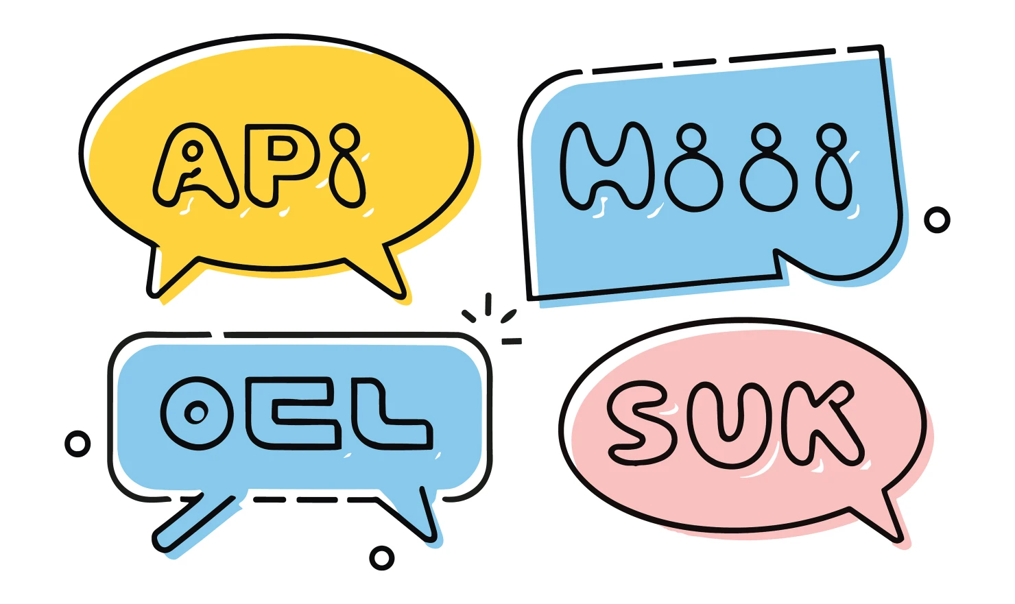Chats customizable icon set design #34616
