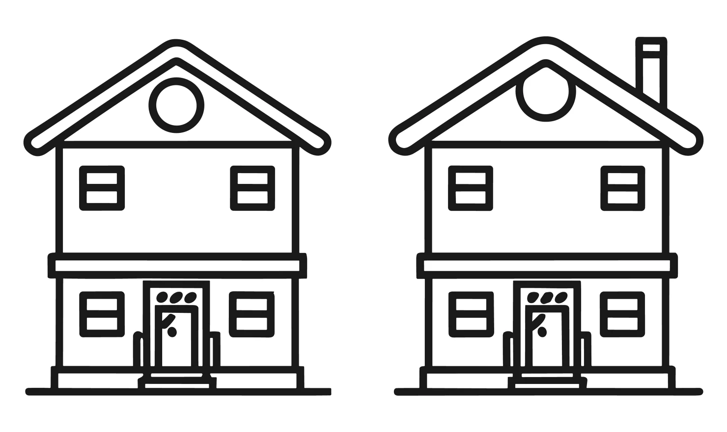House customizable icon set design #34736