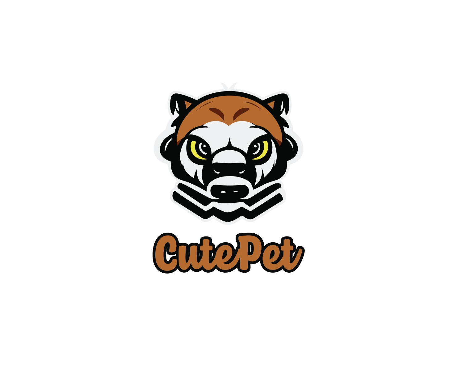 Cute pet customizable logo design #34821