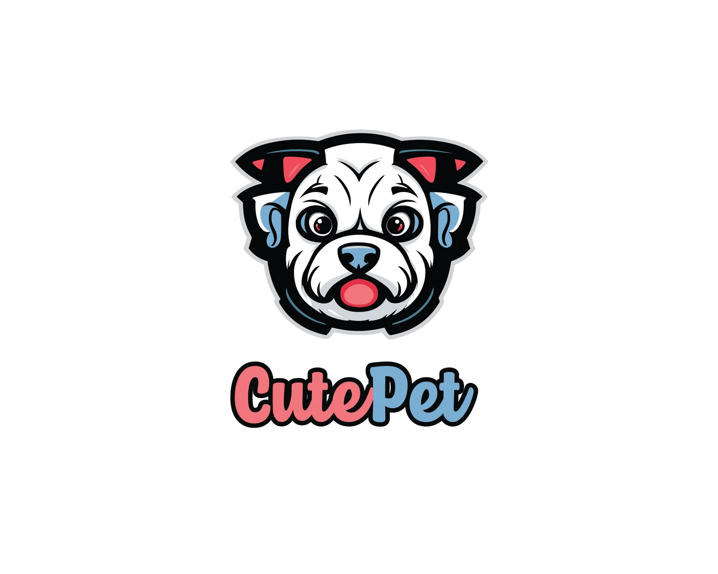 Cute pet customizable logo design #34822