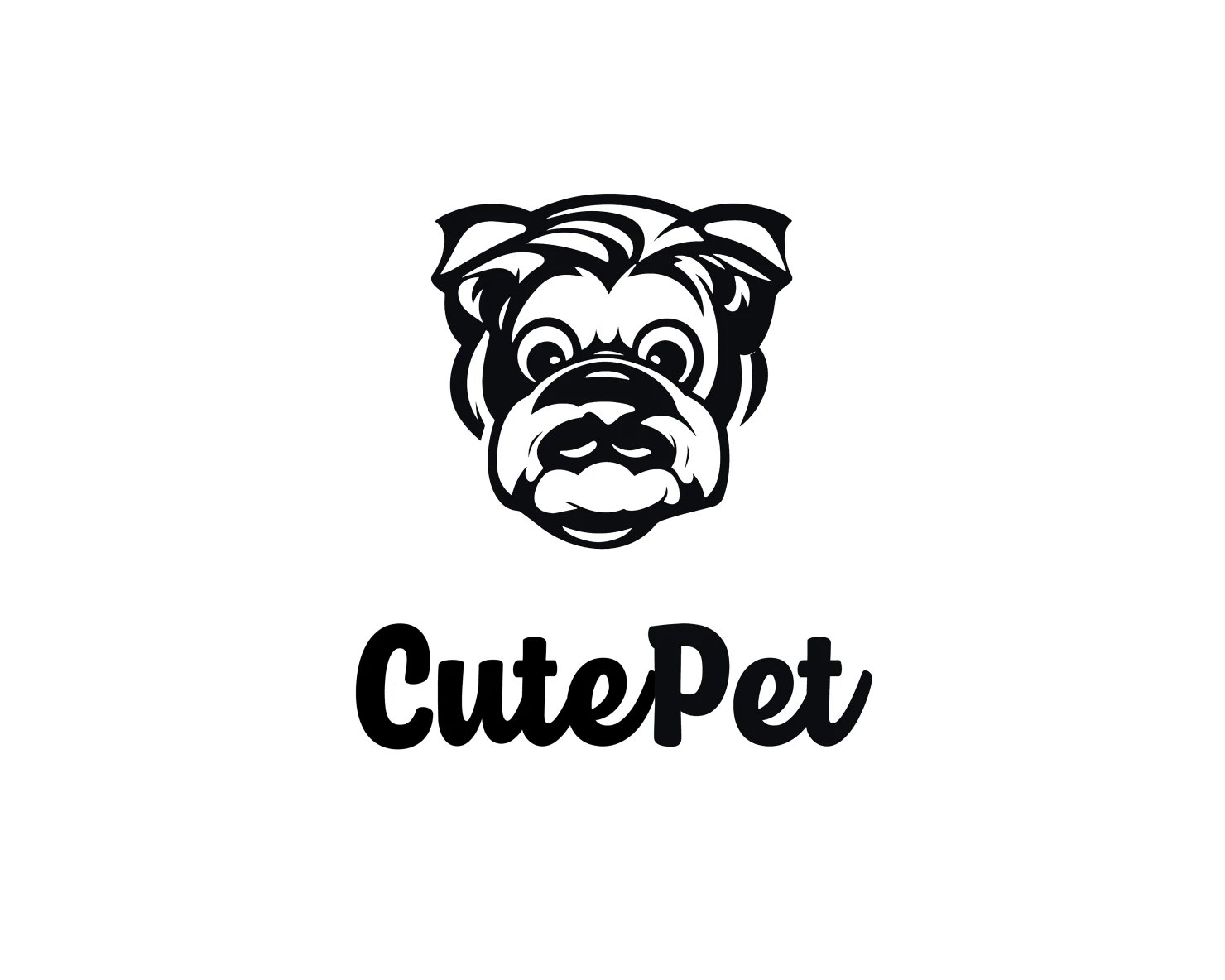 Cute pet customizable logo design #34827