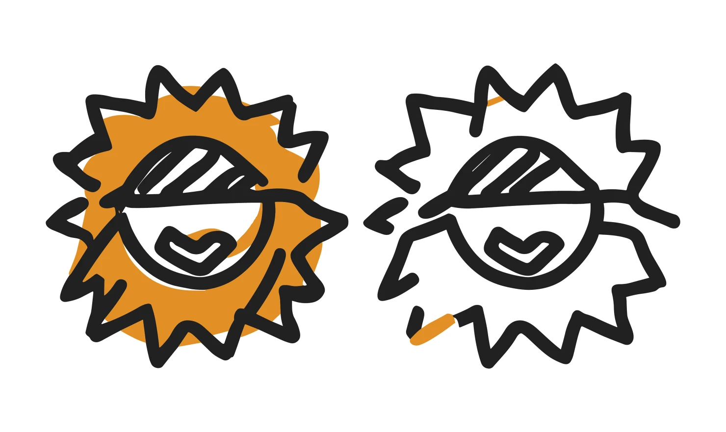 Sunglasses customizable icon set design #34931