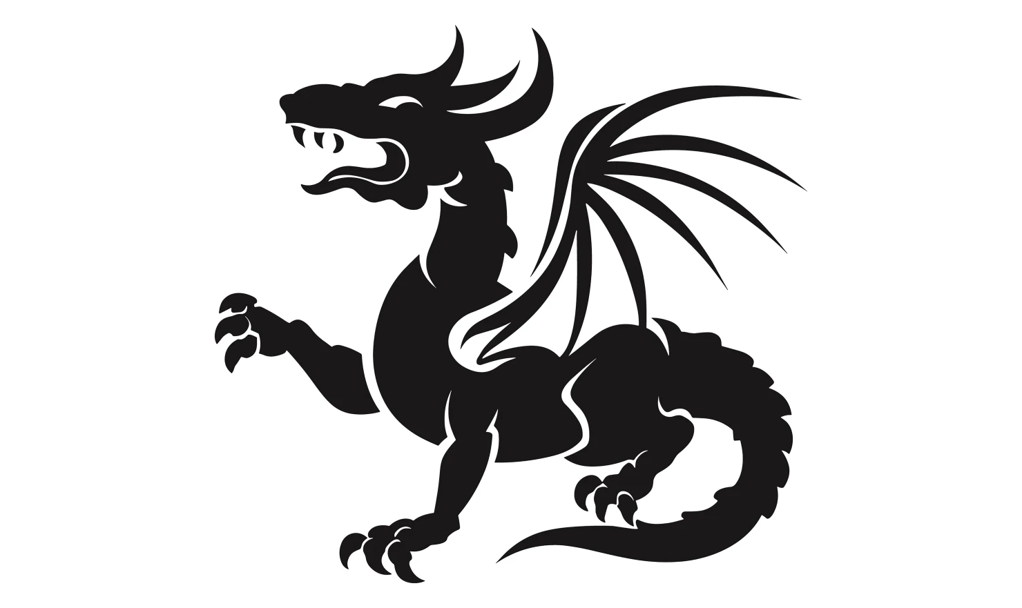 Dragon customizable icon set design #34973