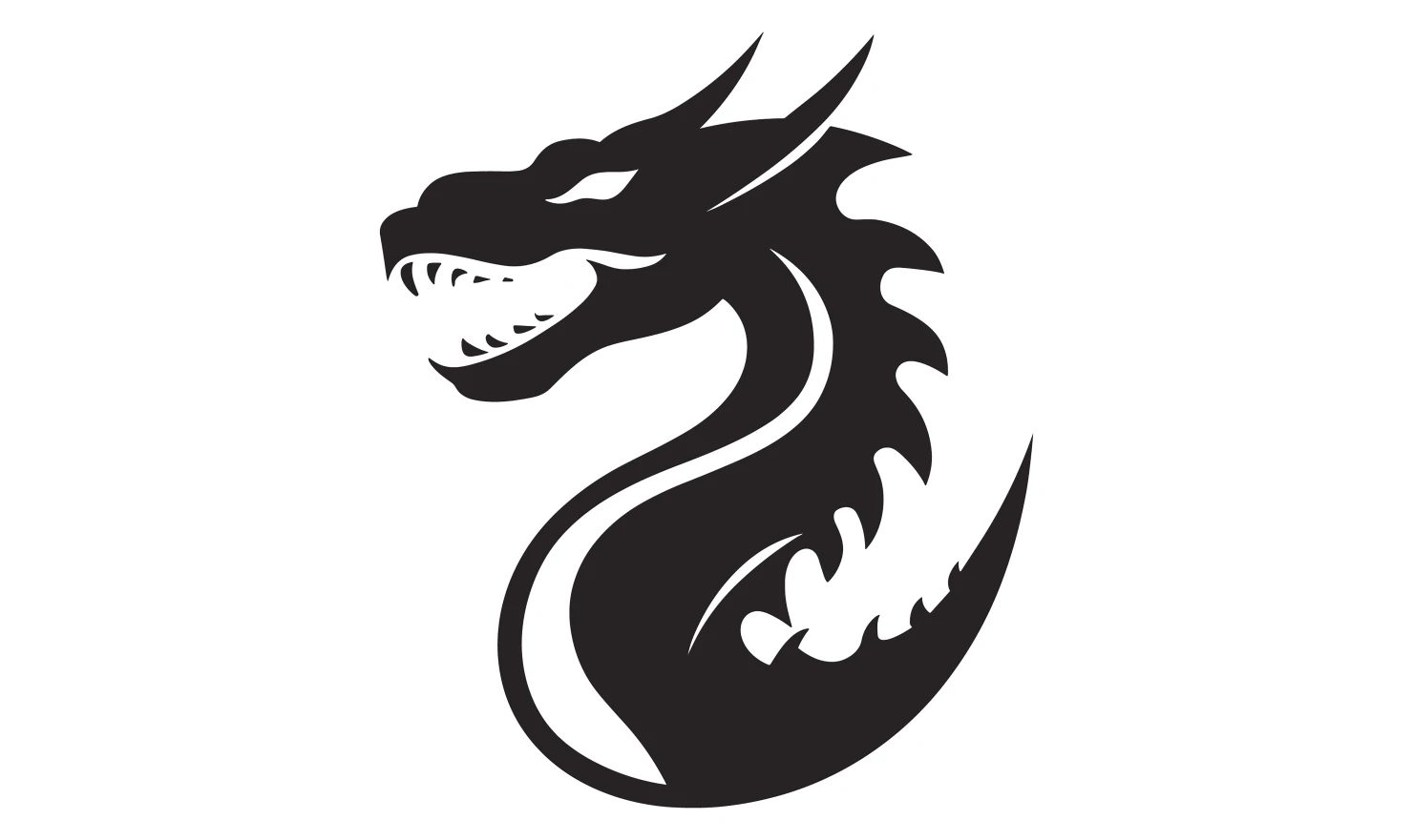 Dragon customizable icon set design #34974