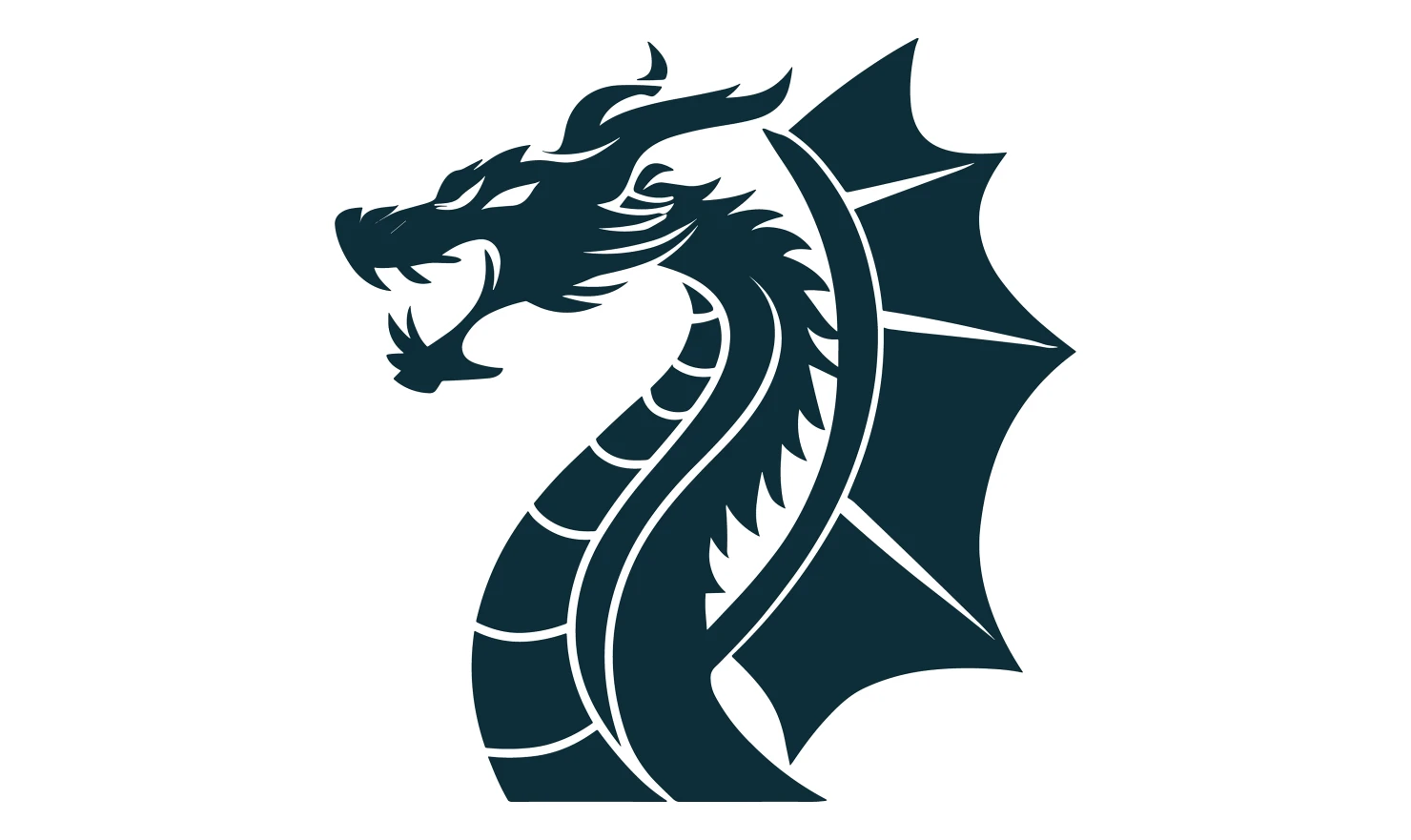 Dragon customizable icon set design #34975